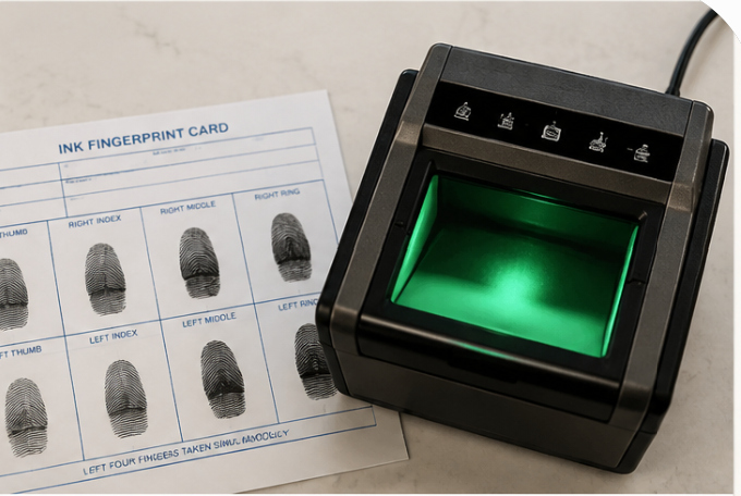 Ink Fingerprinting vs. Live Scan: Which One Do You Need?